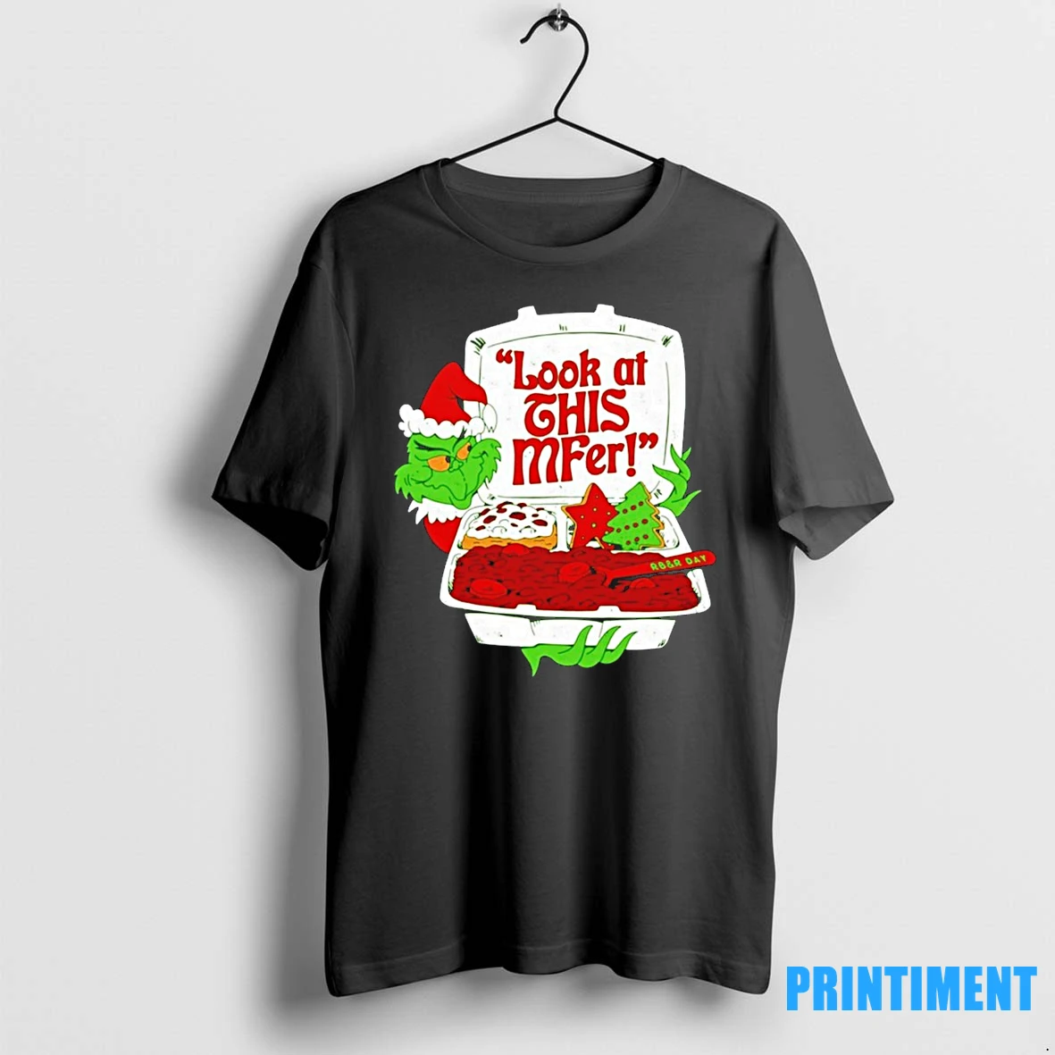 Grinch Look At This Mfer Christmas Tshirts Sweater Hoodie