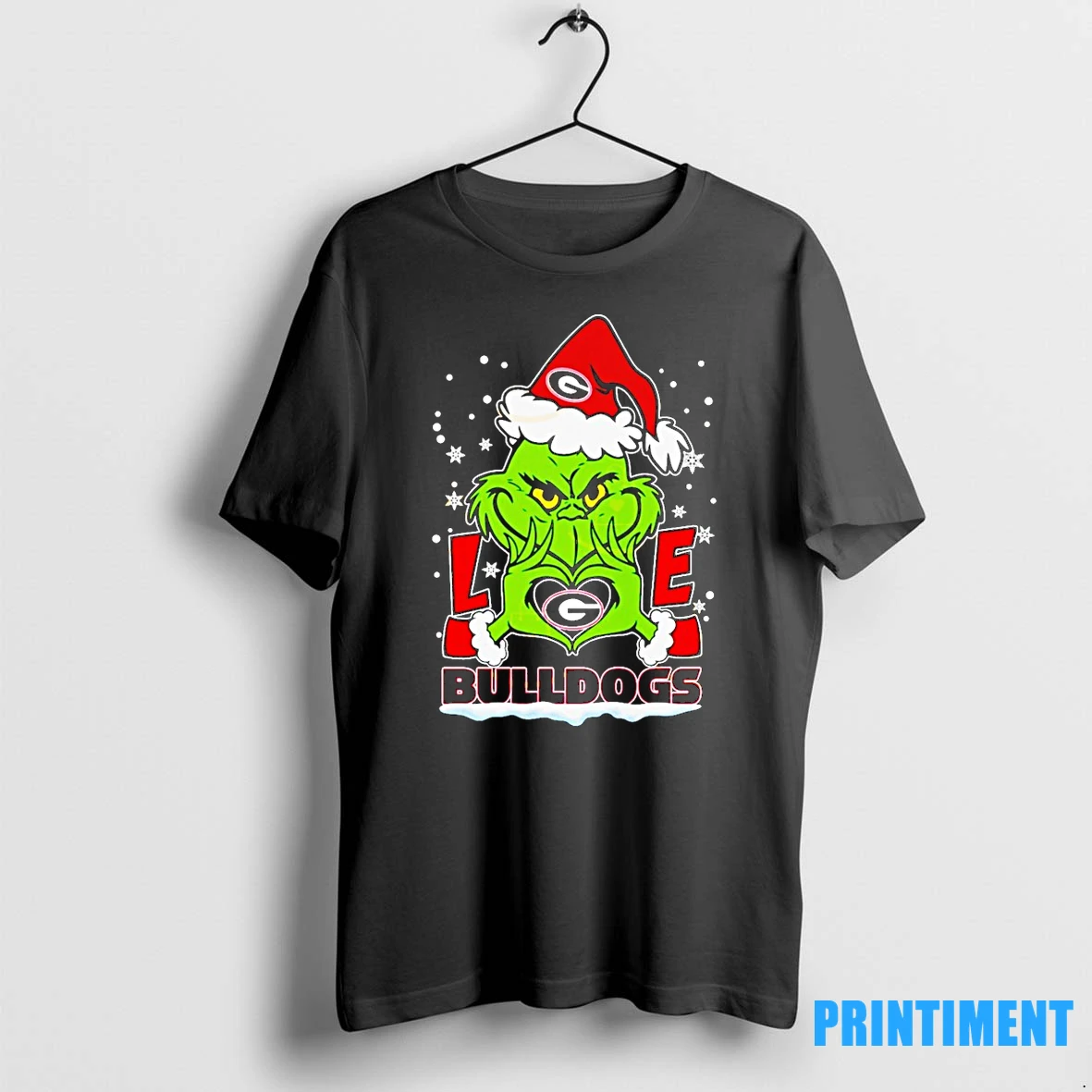 Grinch Love Georgia Bulldogs Christmas Tshirts Sweater Hoodie