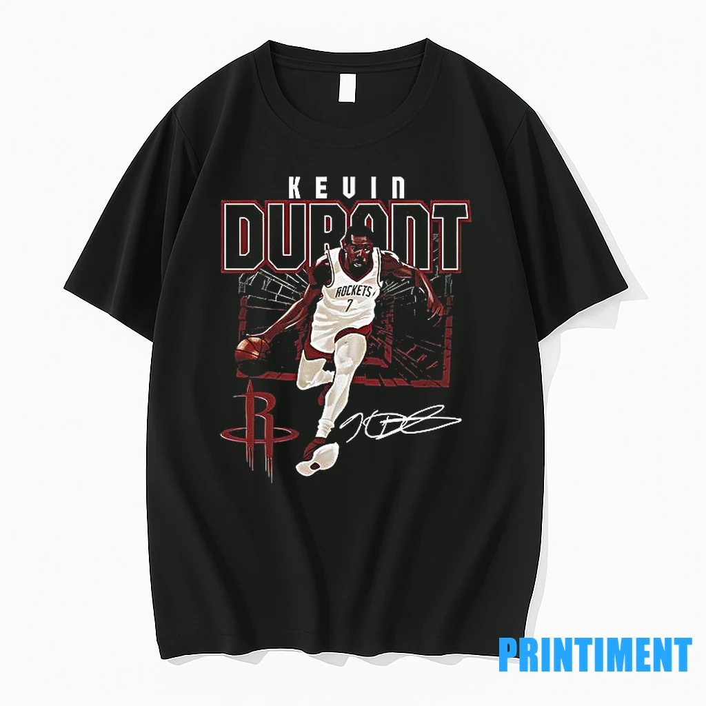 Houston Rockets Kevin Durant Shattered Signature Tshirts Sweater Hoodie