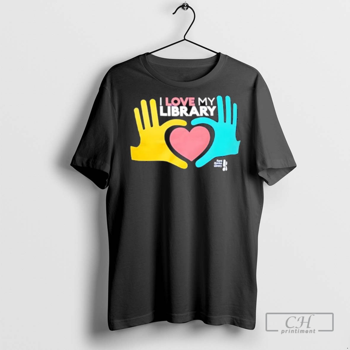 I Love My Library Kent District Library T Shirts
