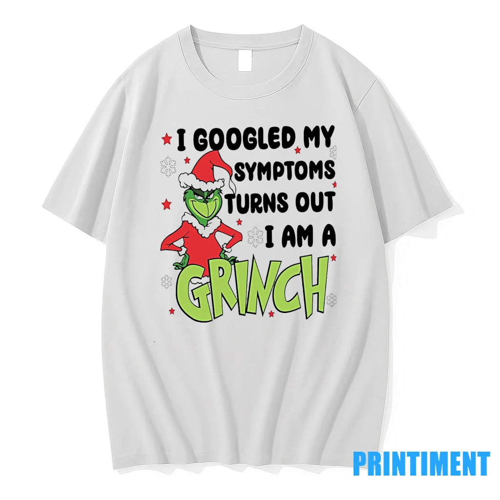 I Googled My Symptoms Funny Turns Out Im Grinch Christmas Tshirts Sweater Hoodie
