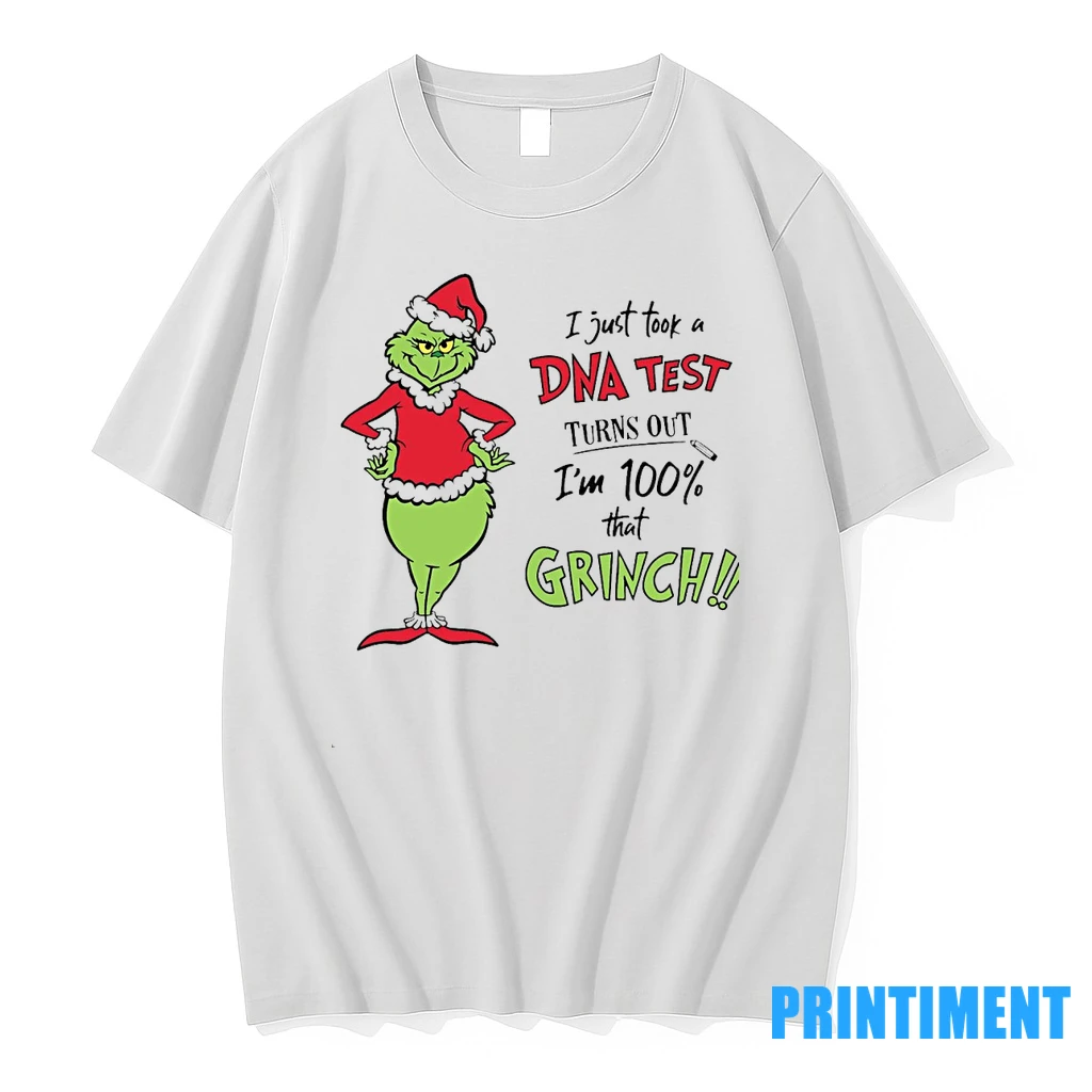 I Just Took A Dna Test Turns Out Im 100 That Grinch Christmas Tshirts Sweater Hoodie