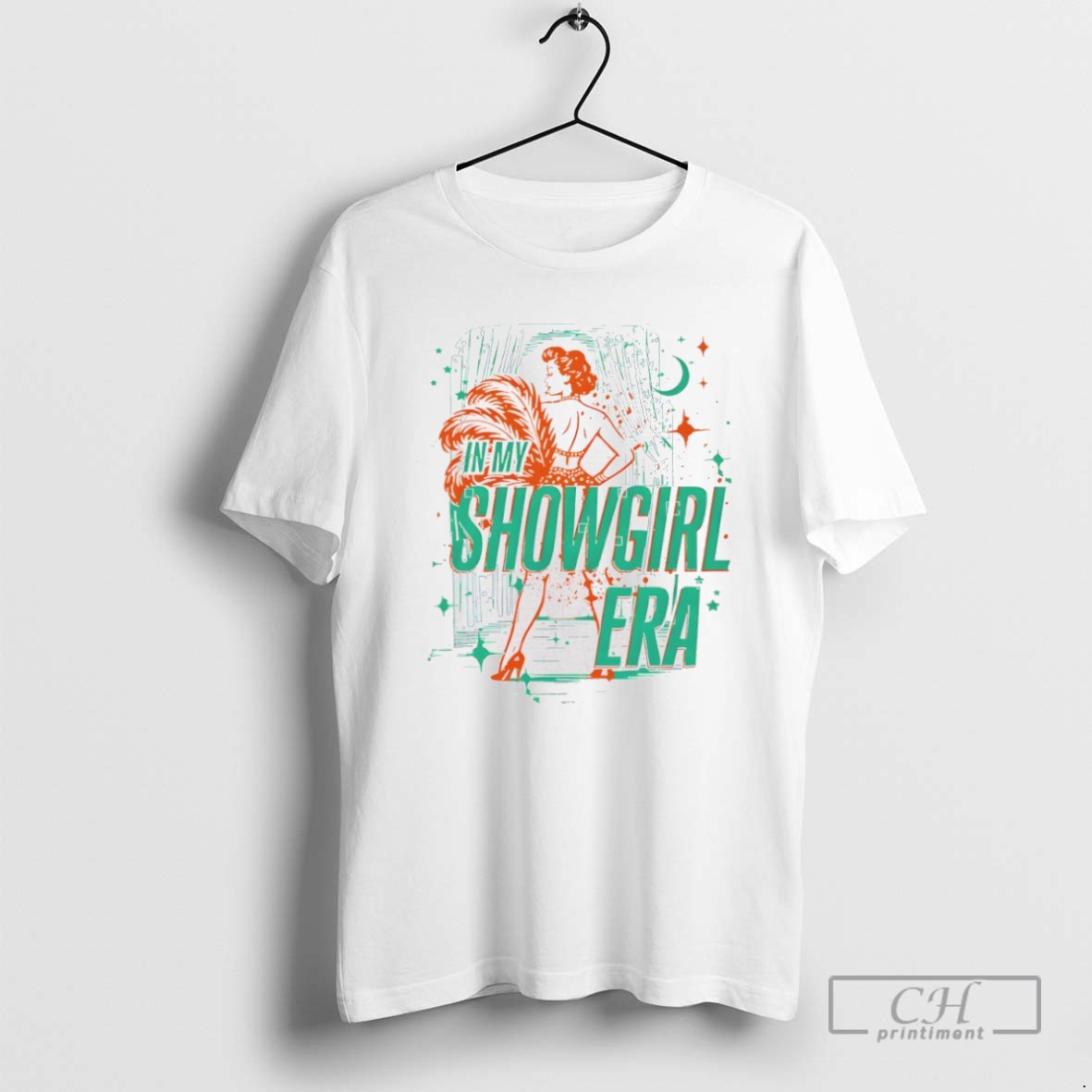 In My Showgirl Era Orange Show Girl T Shirts