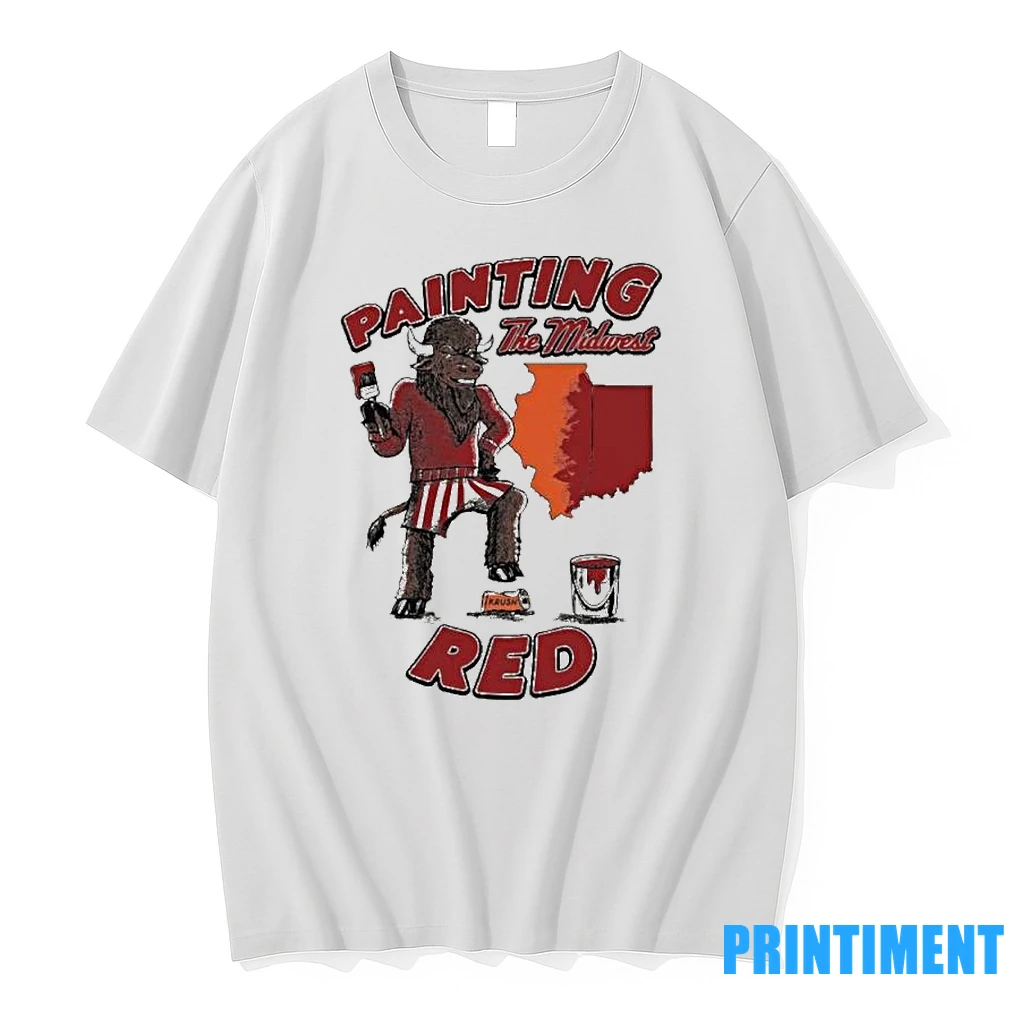 Indiana Hoosiers Painting The Midwest Beat Illinois Tshirts Sweater Hoodie