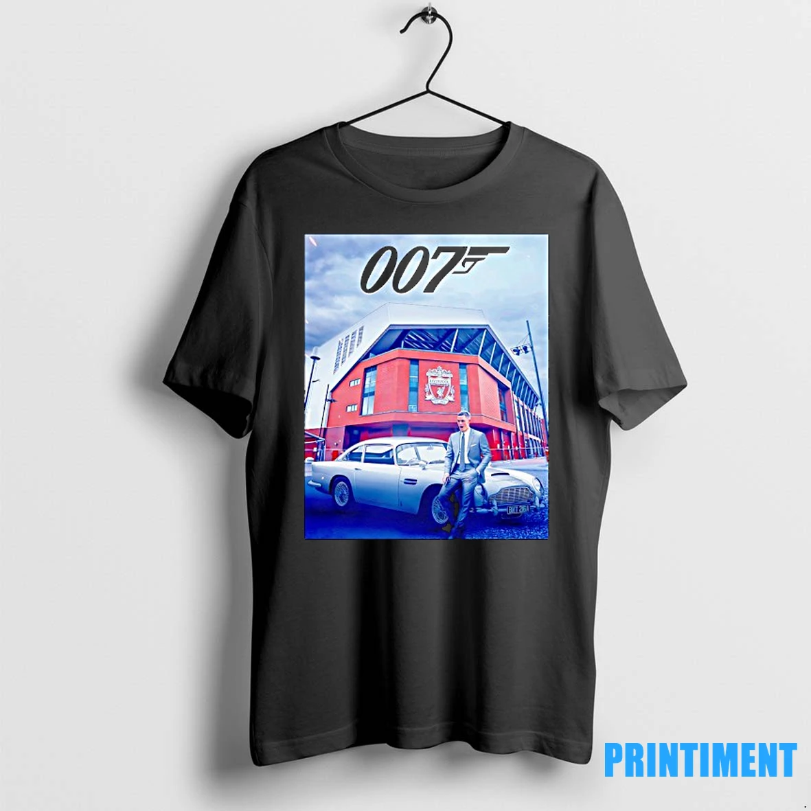 James Bond X Aston Martin Db5 007 Liverpool Stadium Tshirts Sweater Hoodie