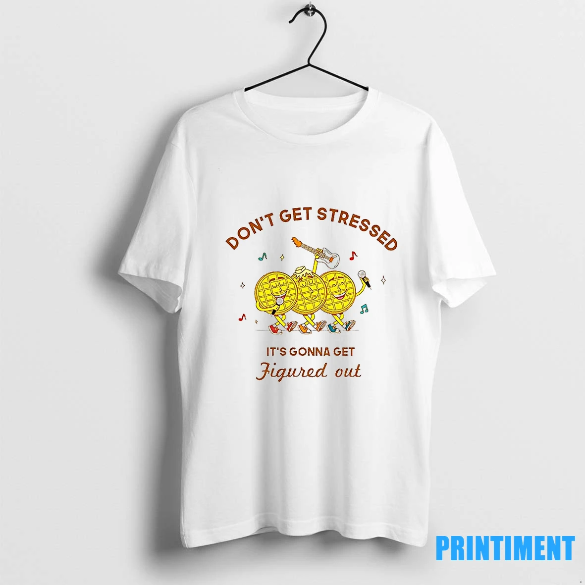Jb Waffle Dont Get Stressed Its Gonna Get Figured Out Meme Tshirts Sweater Hoodie