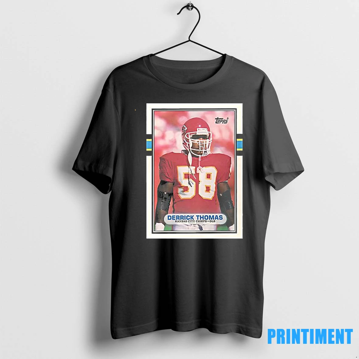 Kansas City Chiefs Derrick Thomas Trading Card Tshirts Sweater Hoodie