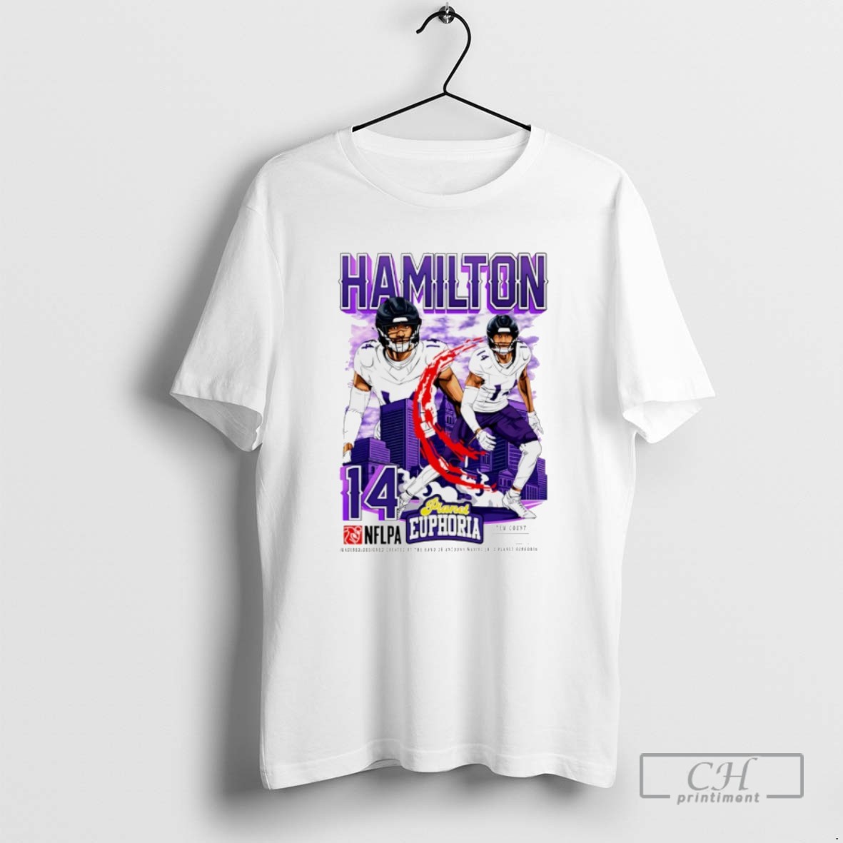 Kyle Hamilton Baltimore Ravens Player Comic T Shirts