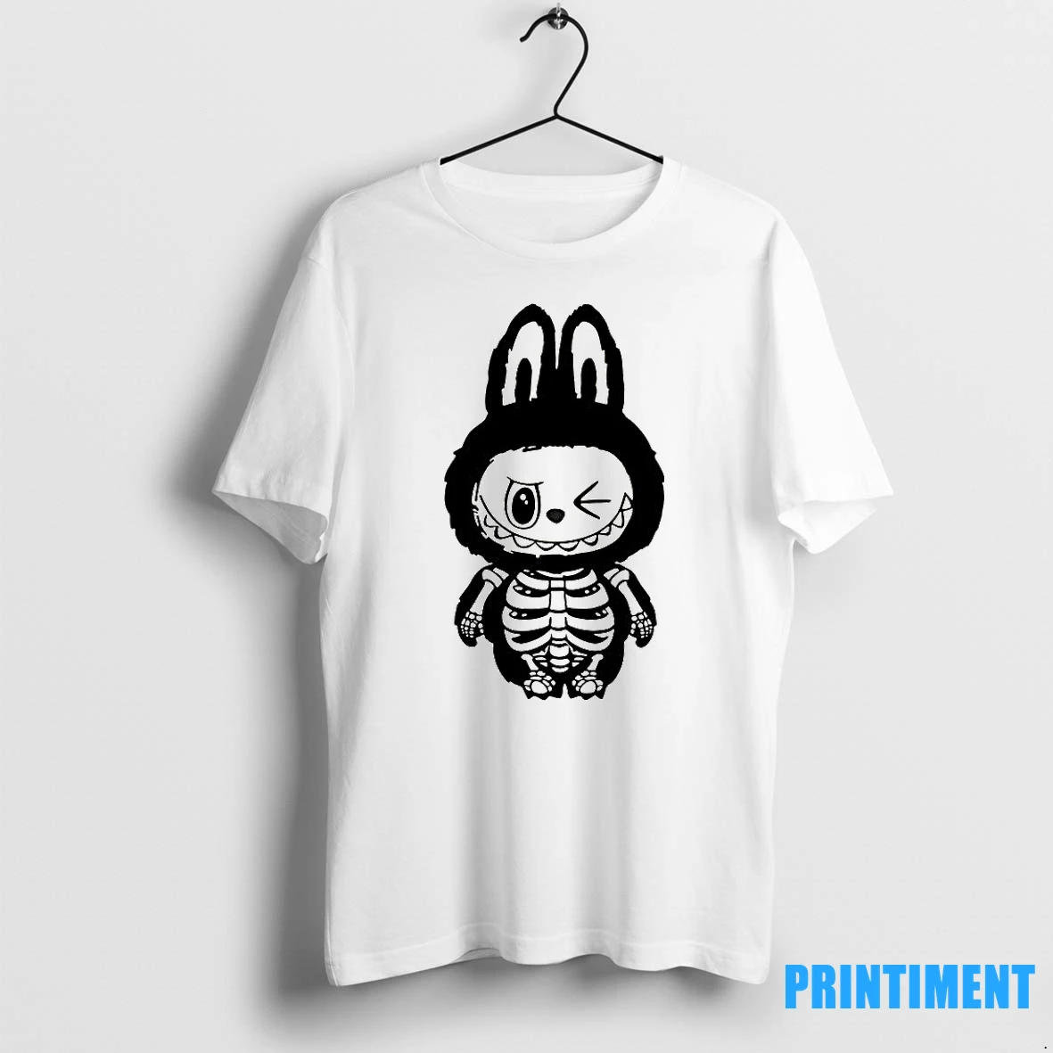 Labubu Skeleton Monster Halloween Tshirts Sweater Hoodie