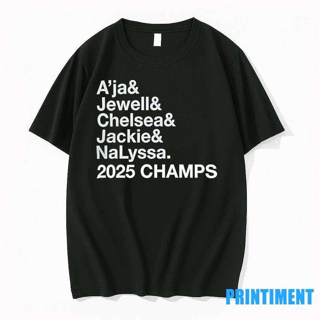 Las Vegas Aces Aja Jewell Chelsea Jackie Nalyssa 2025 Champs Tshirts Sweater Hoodie
