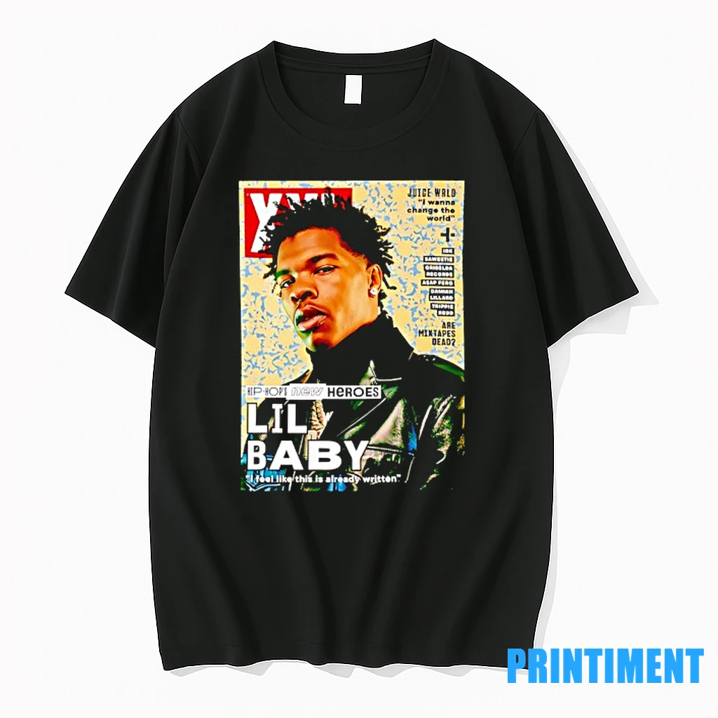 Lil Baby Hip Hops New Heroes Juice Wrld I Wanna Change The World Tshirts Sweater Hoodie