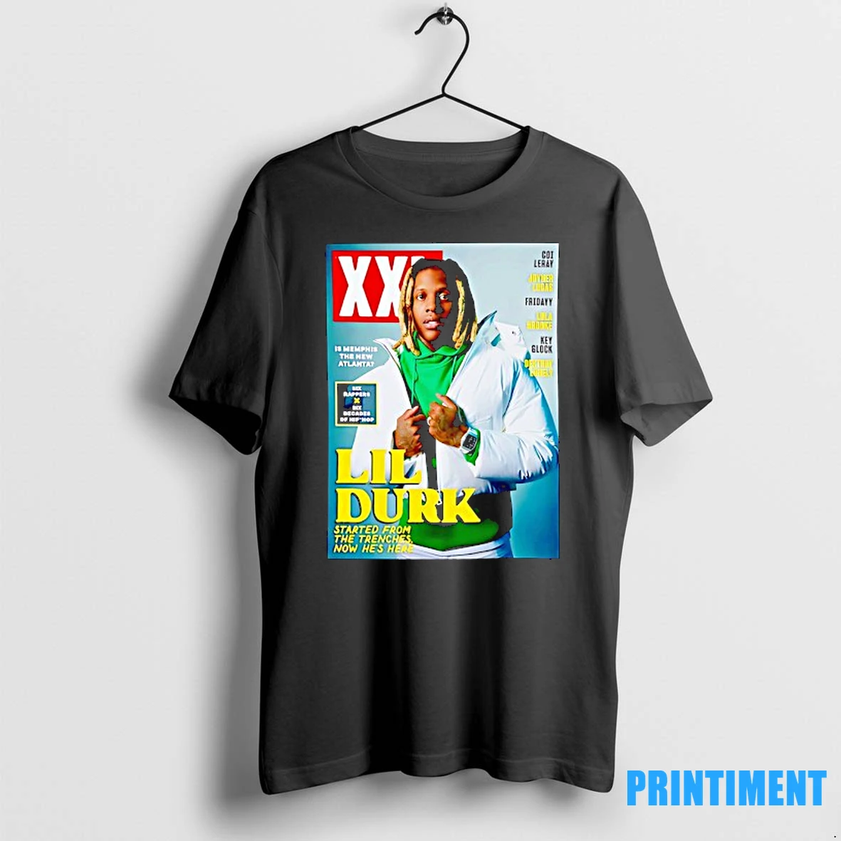 Lil Durk Started From The Trenches Now Hes Here Tshirts Sweater Hoodie