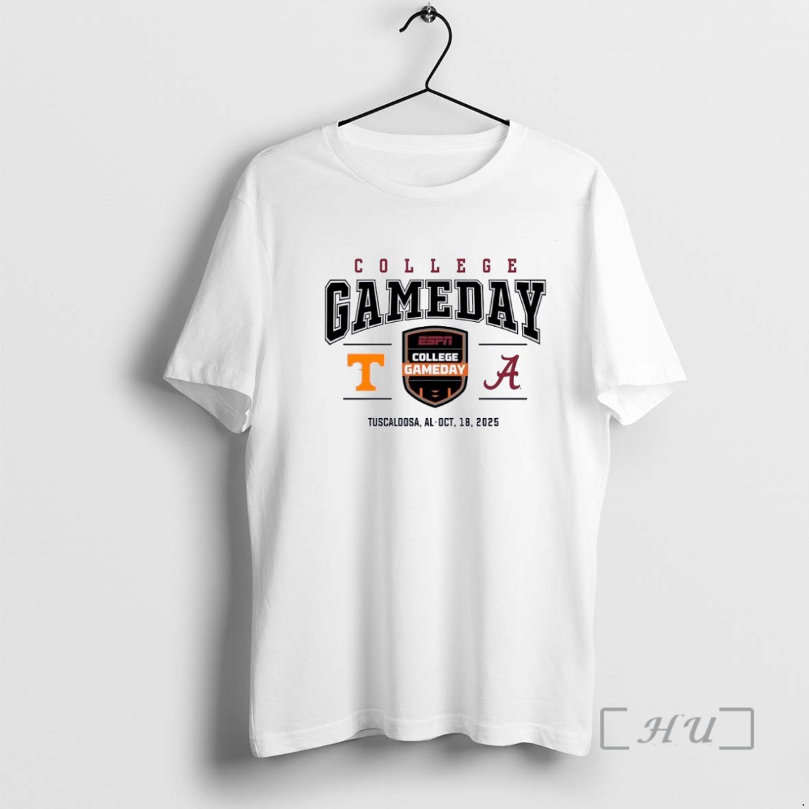 Limited Edition Alabama Vs Tennessee 2025 College Gameday Tuscaloosa Al Tee Shirt Sweater Hoodie