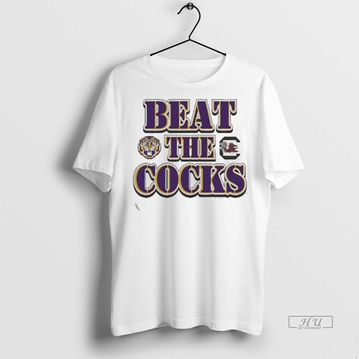 Limited Edition Beat The Cocks Lsu Tigers Vs South Carolina Gamecocks Tee Shirt Sweater Hoodie