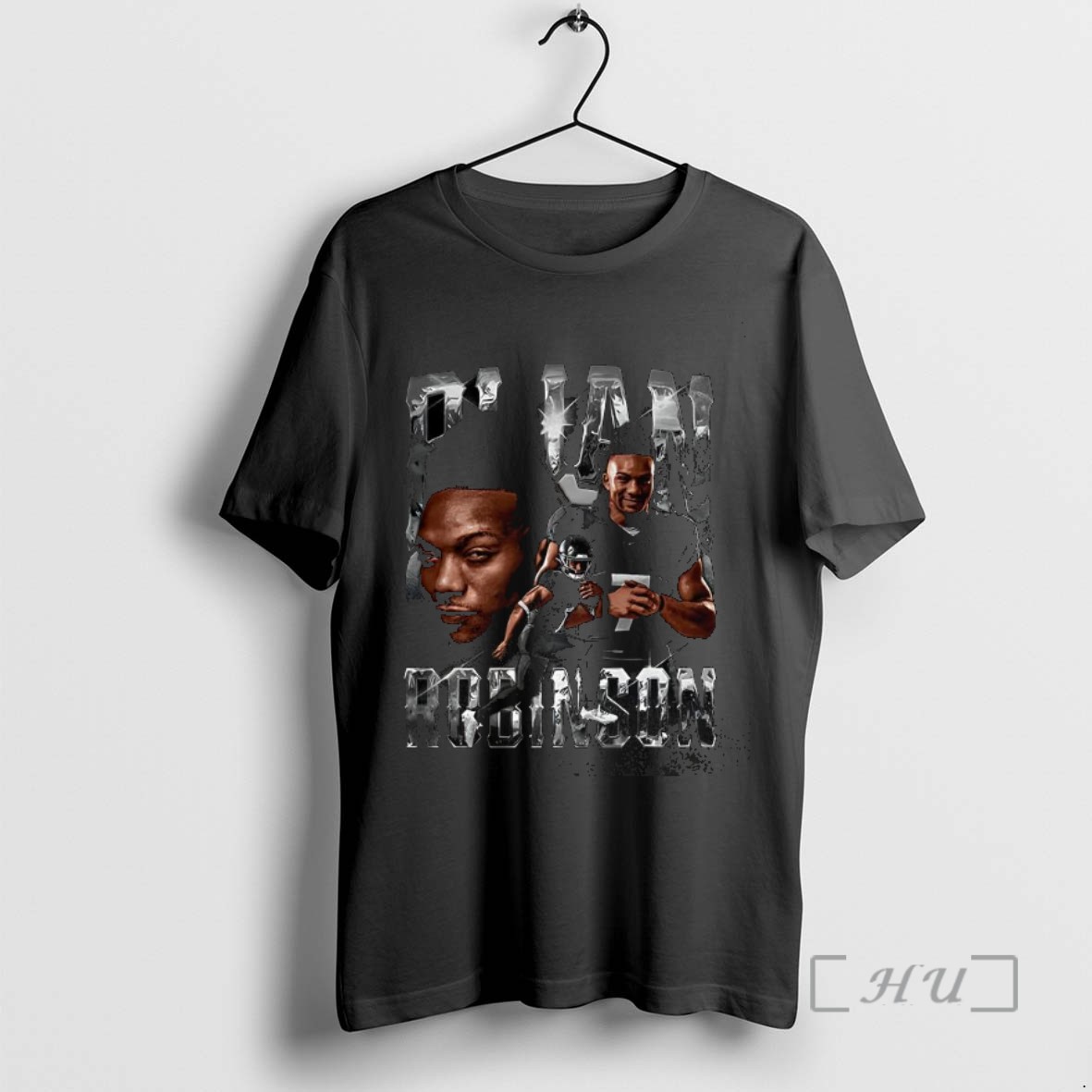 Limited Edition Bijan Robinson Atlanta Falcons Football Bling Graphic Tee Shirt Sweater Hoodie