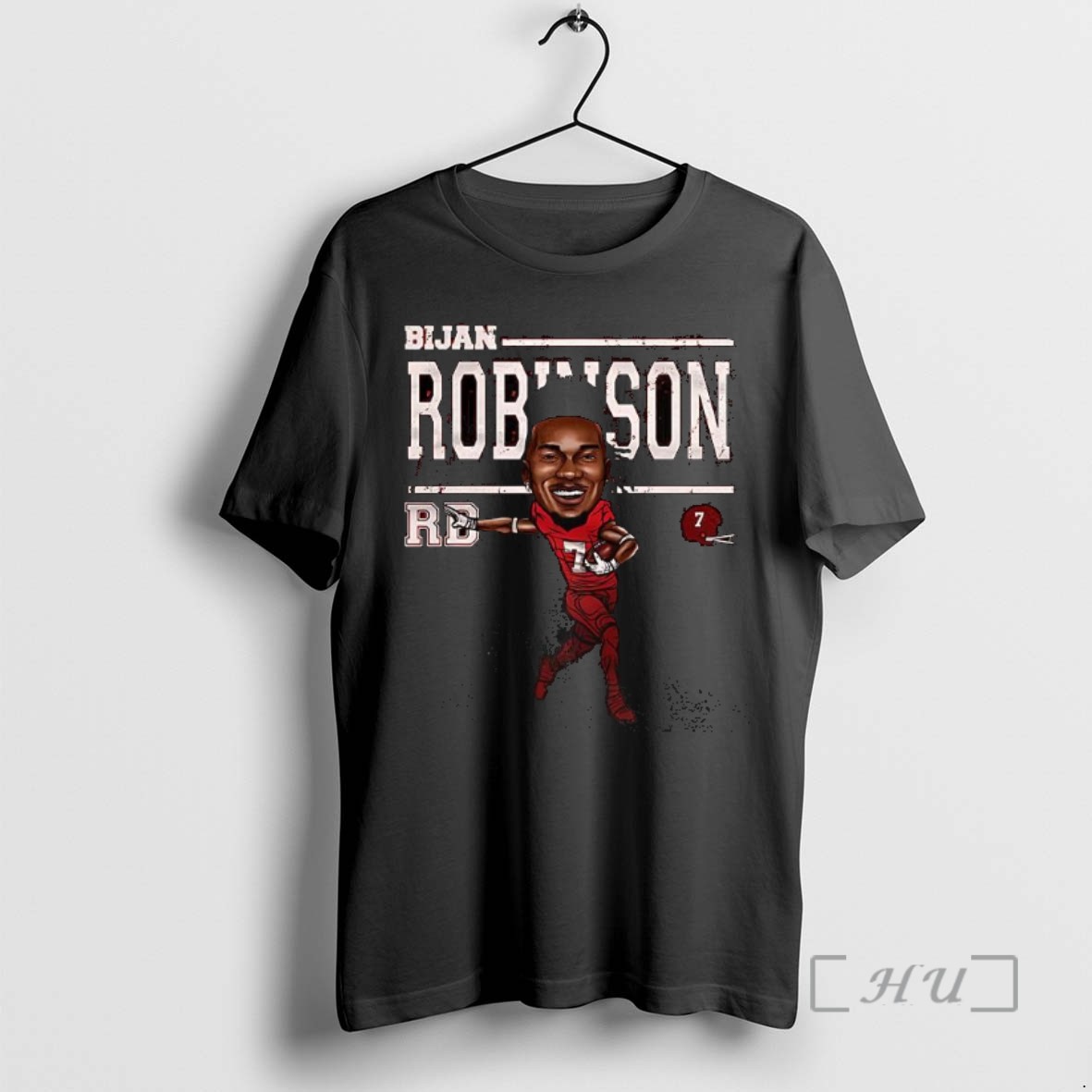 Limited Edition Bijan Robinson Atlanta Falcons Football Caricature Player Tee Shirt Sweater Hoodie