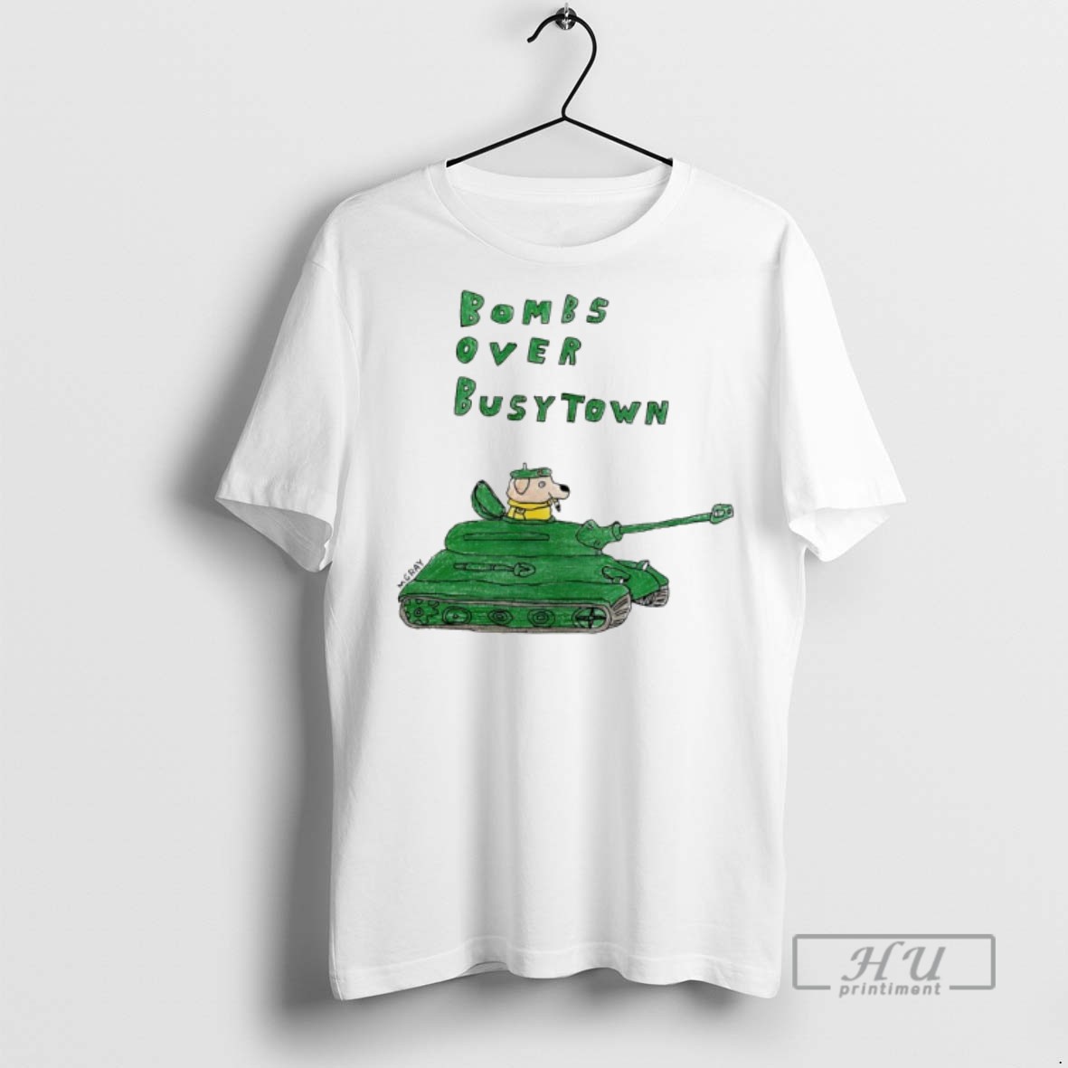 Limited Edition Bombs Over Busytown Dog Tank Graphic Tee Shirt Sweatshirt Hoodies