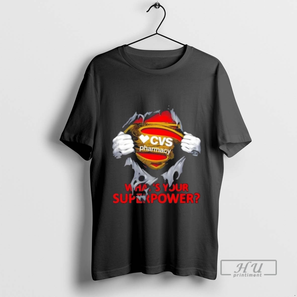 Limited Edition Cvs Pharmacy Whats Your Superpower Graphic Tee Shirt Sweatshirt Hoodies