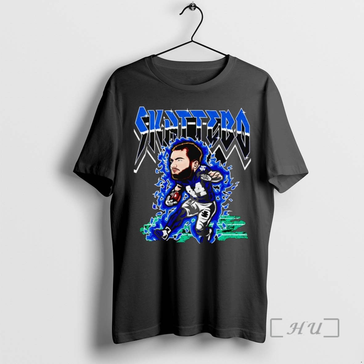 Limited Edition Cam Skattebo Fire Caricature New York Giants Tee Shirt Sweater Hoodie