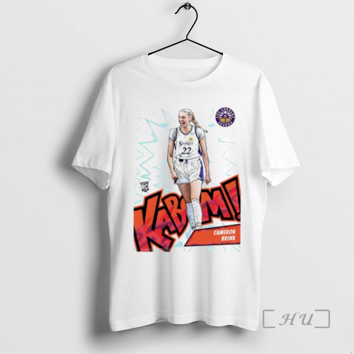 Limited Edition Cameron Brink Los Angeles Sparks Kabom Caricature Tee Shirt Sweater Hoodie