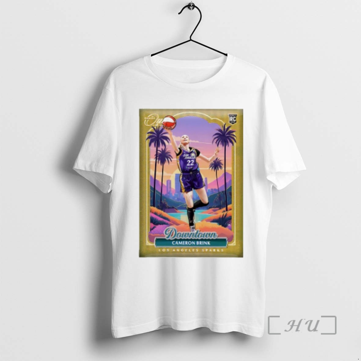 Limited Edition Cameron Brink Los Angeles Sparks Player Caricature Tee Shirt Sweater Hoodie