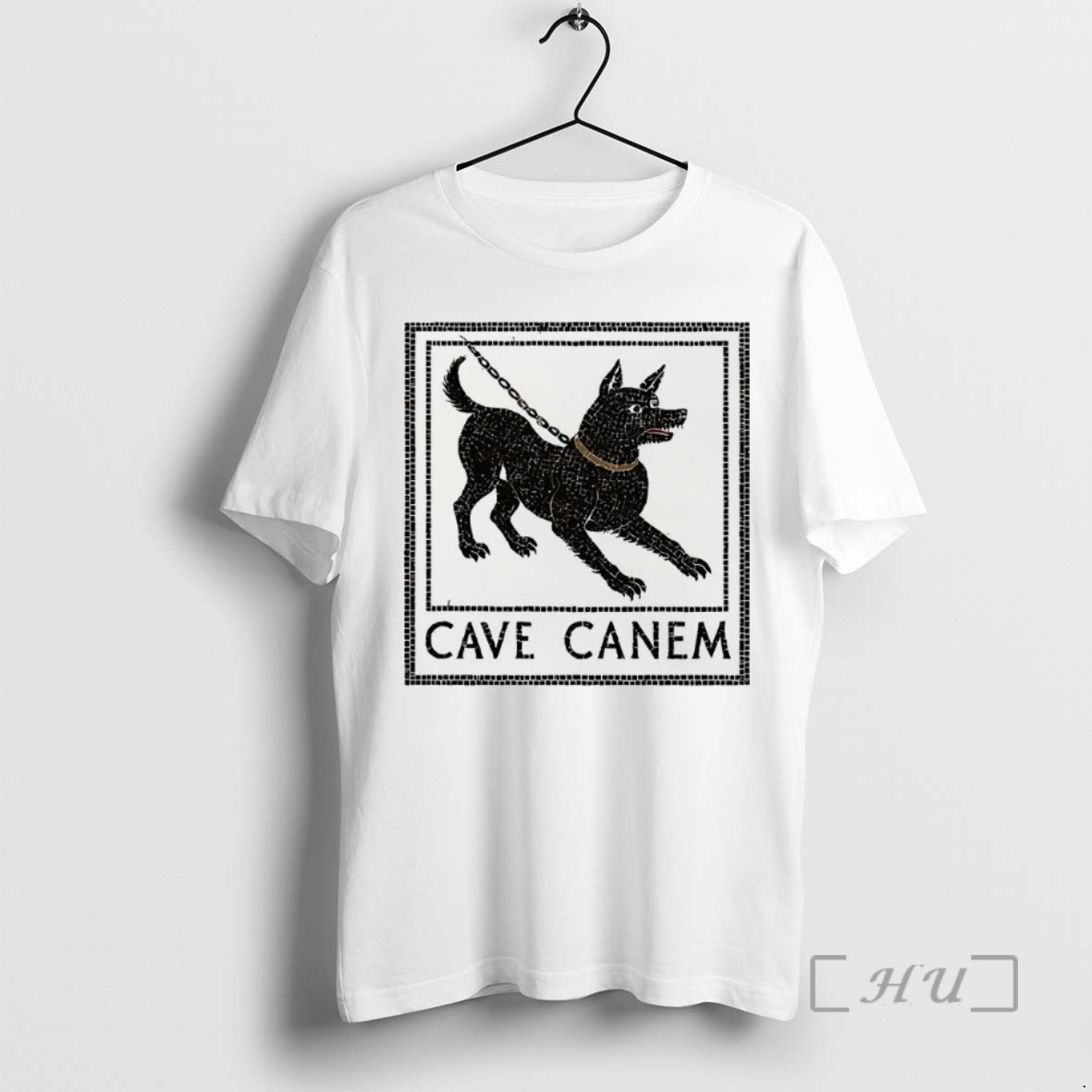 Limited Edition Cave Canem Pompeii Beware Of Dog Mosaic Art Ancien Tee Shirt Sweater Hoodie