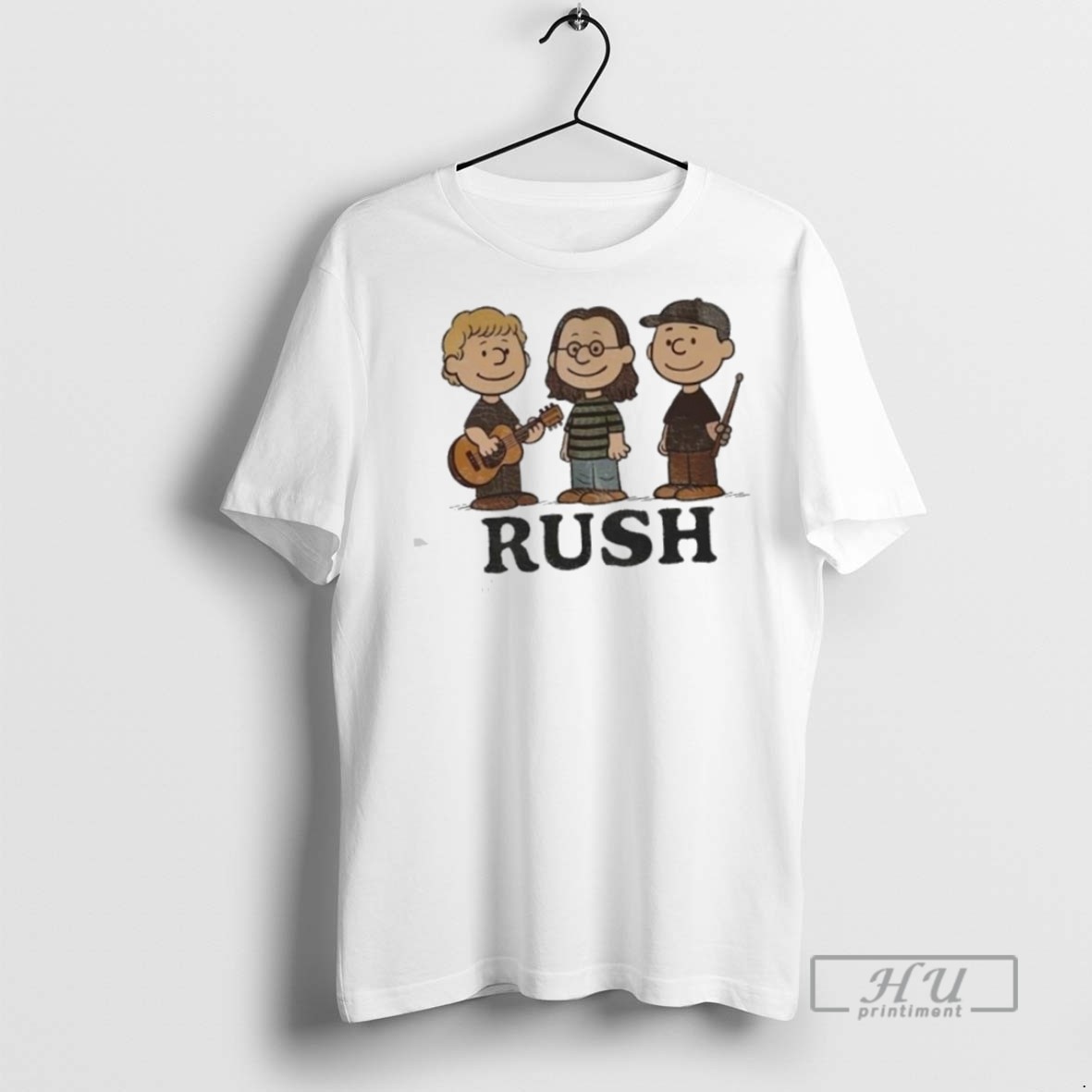 Limited Edition Charlie Brown The Peanuts X Rush 2025 Graphic Tee Shirt Sweatshirt Hoodies