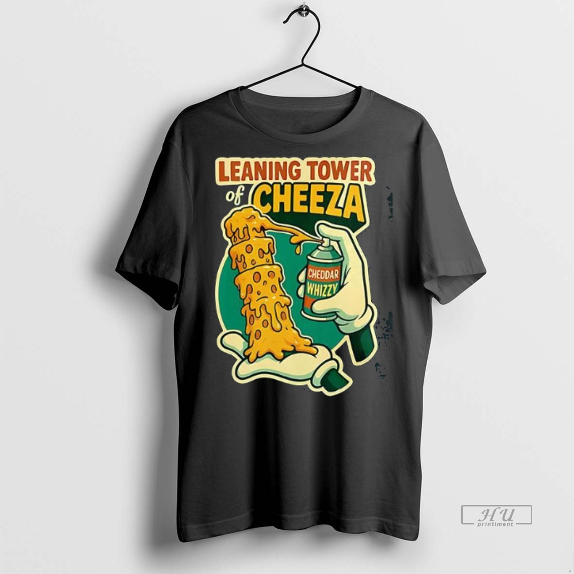 Limited Edition Cheddar Whizzy Leaning Tower Of Cheeza Tee Shirt Sweater Hoodie