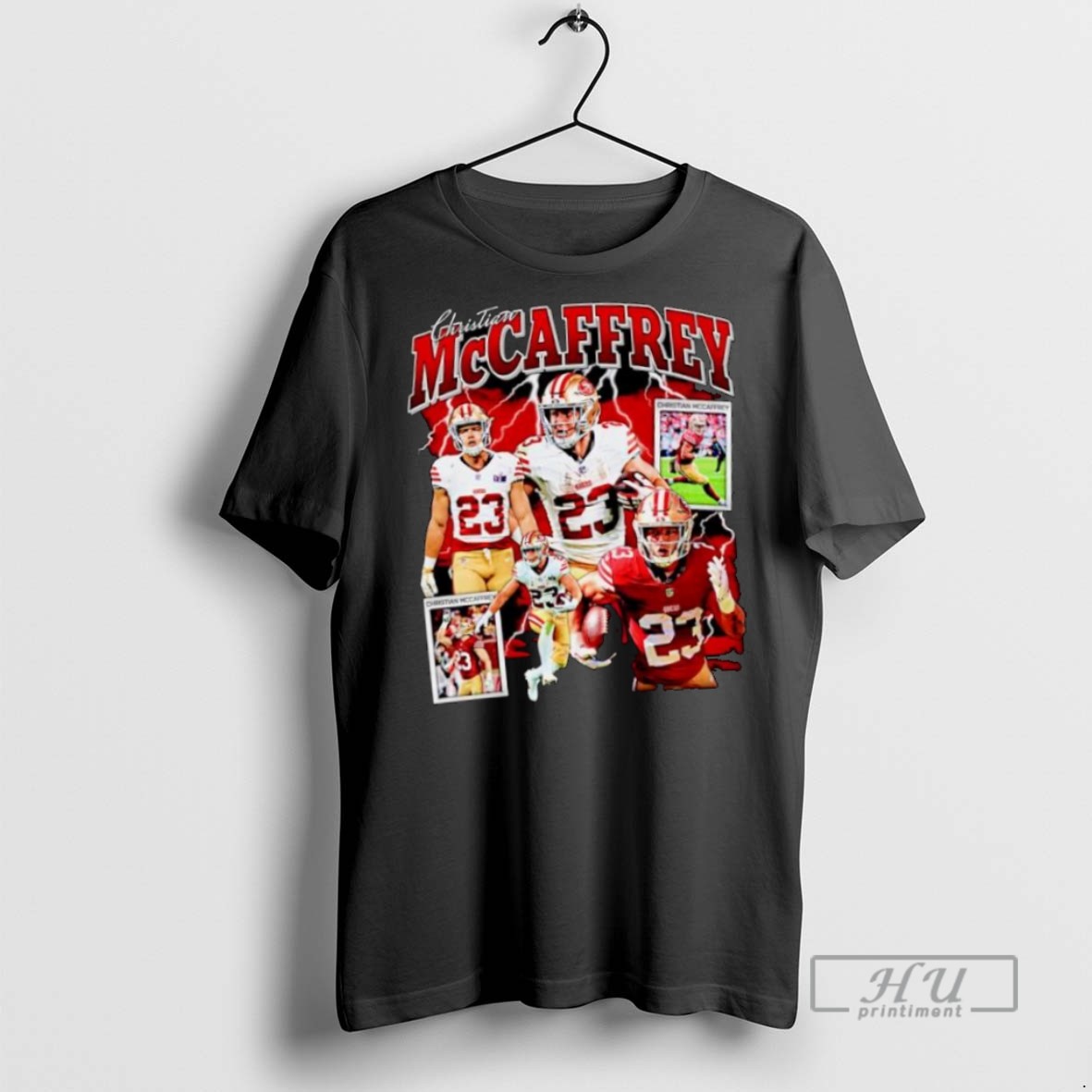 Limited Edition Christian Mccaffrey 23 San Francisco 49ers Nfl Graphic Ornaments Graphic Tee Shirt Sweatshirt Hoodies