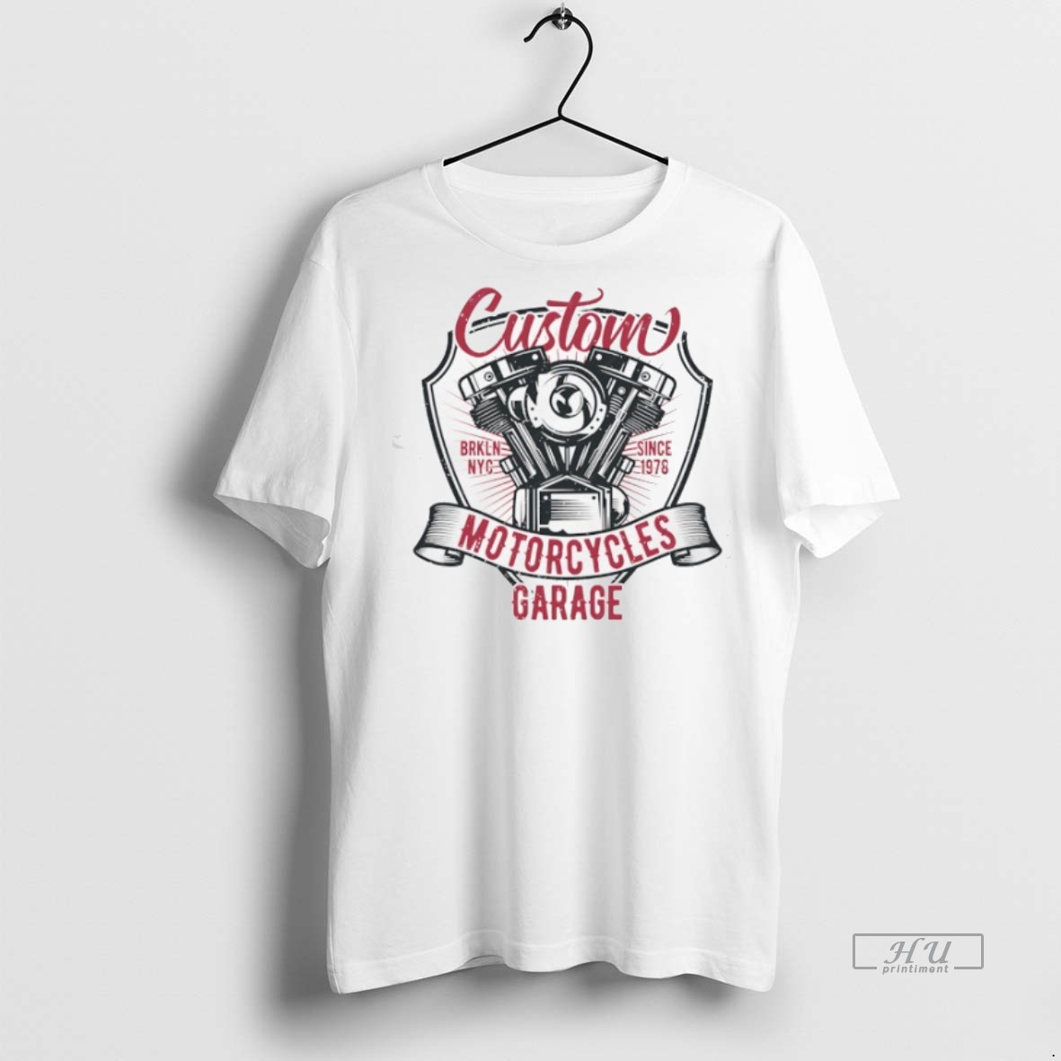 Limited Edition Custom Motorcycles Garage Since 1978 Tee Shirt Sweater Hoodie