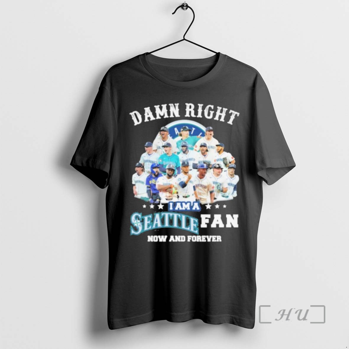 Limited Edition Damn Right Team Player I Am A Seattle Fan Now And Forever Tee Shirt Sweater Hoodie