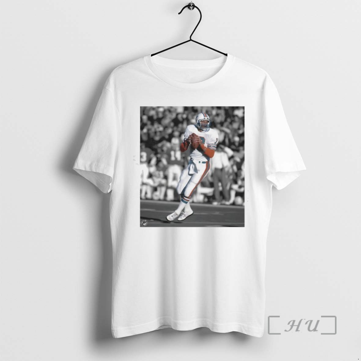Limited Edition Dan Marino Miami Dolphins Football Photo Tee Shirt Sweater Hoodie
