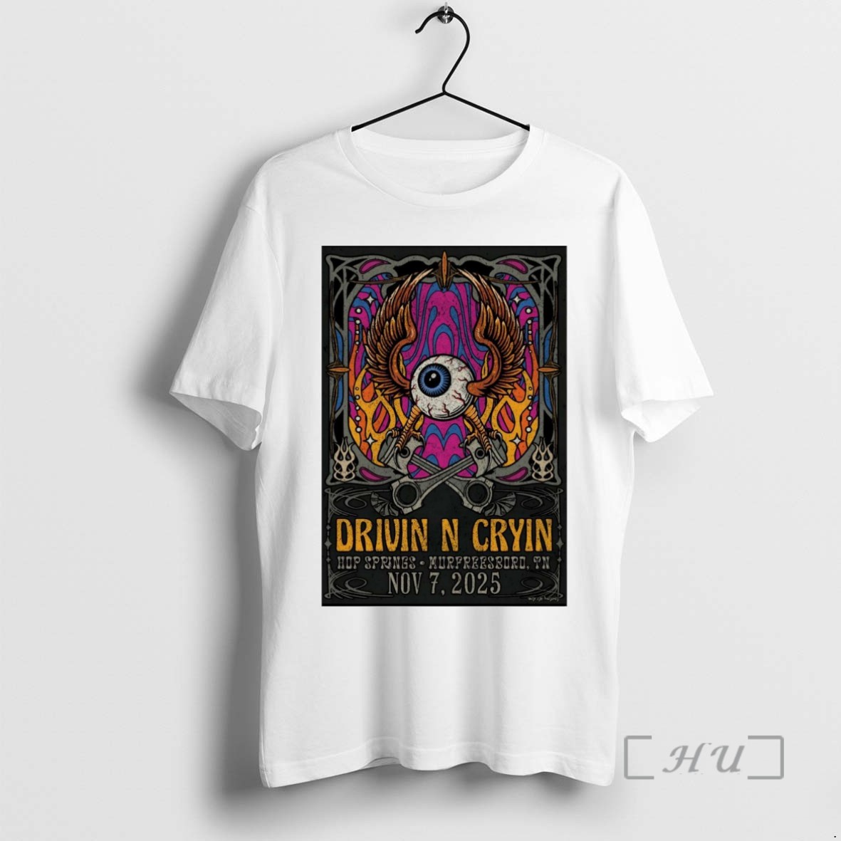 Limited Edition Drivin N Cryin November 7 2025 Hop Springs Beer Park In Murfreesboro Tn Tee Shirt Sweater Hoodie