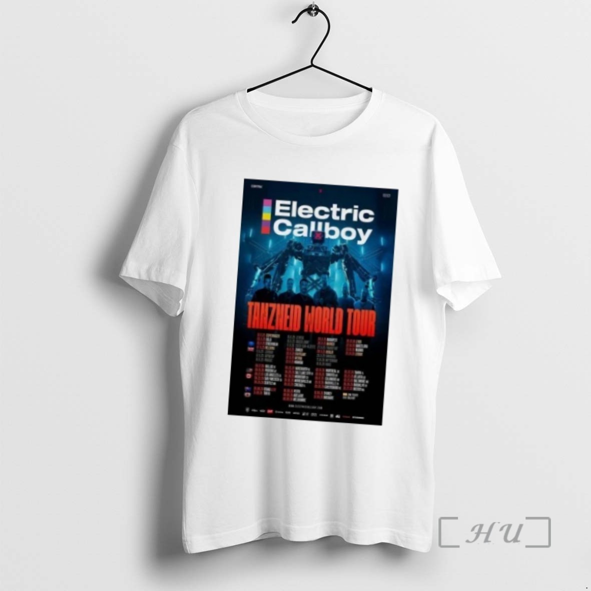 Limited Edition Electric Callboy Tanzneid World Tour 2026 T Shirts Sweater Hoodie