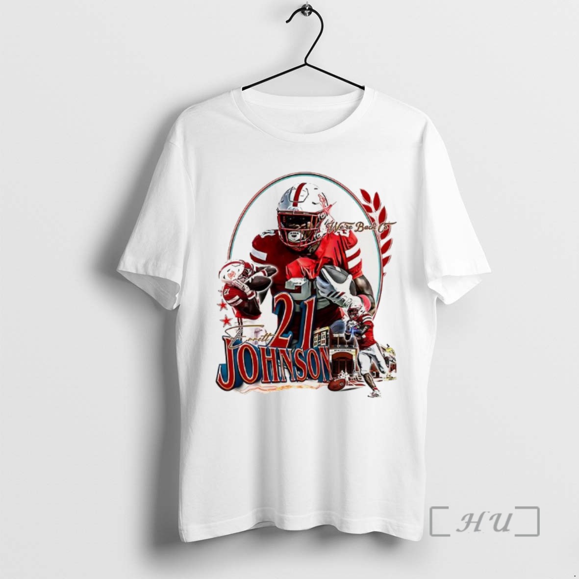 Limited Edition Emmett Johnson Nebraska Cornhuskers Football Were Back Colorado Vintage Tee Shirt Sweater Hoodie