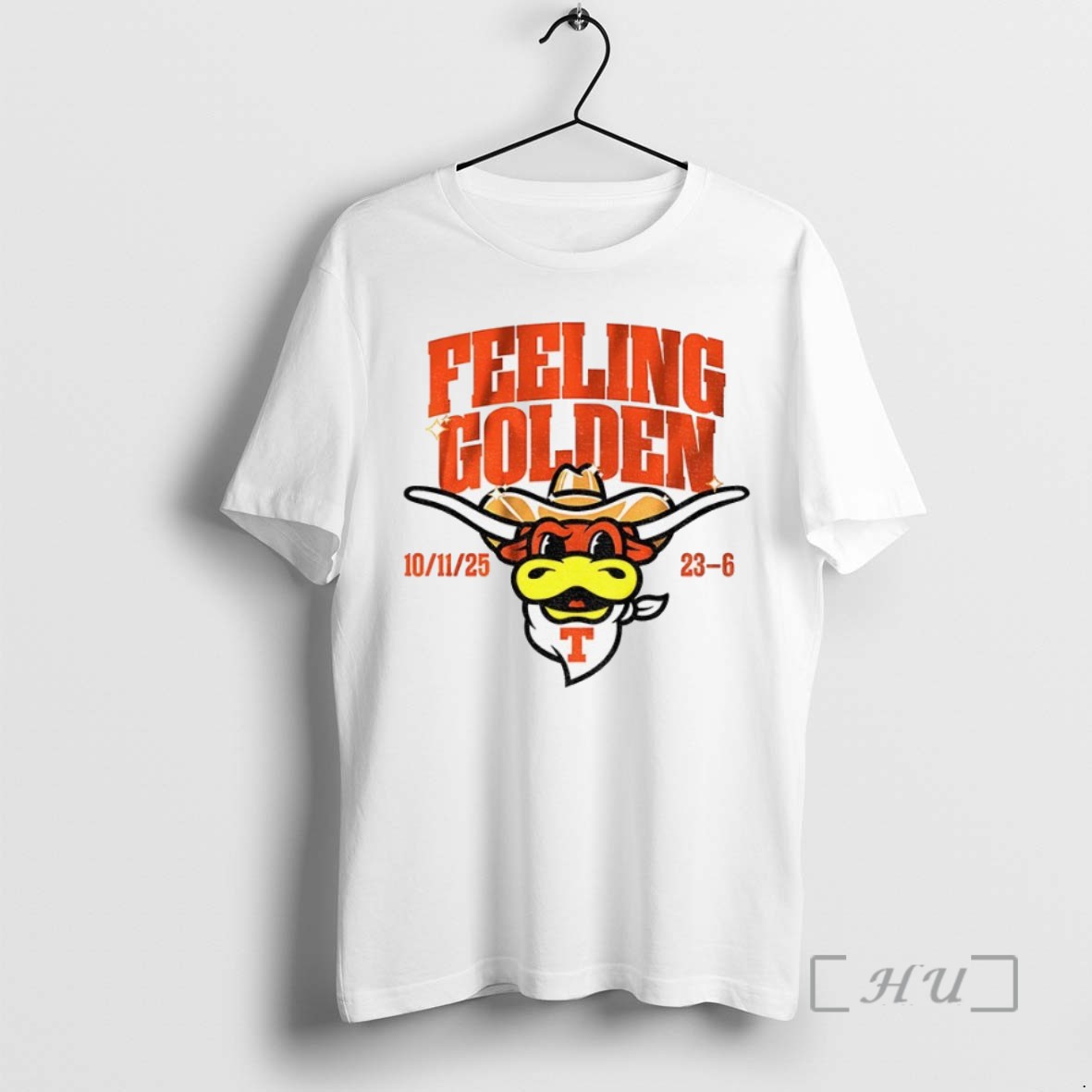 Limited Edition Feeling Golden Texas Longhorns Football 10 11 25 23 6 Tee Shirt Sweater Hoodie