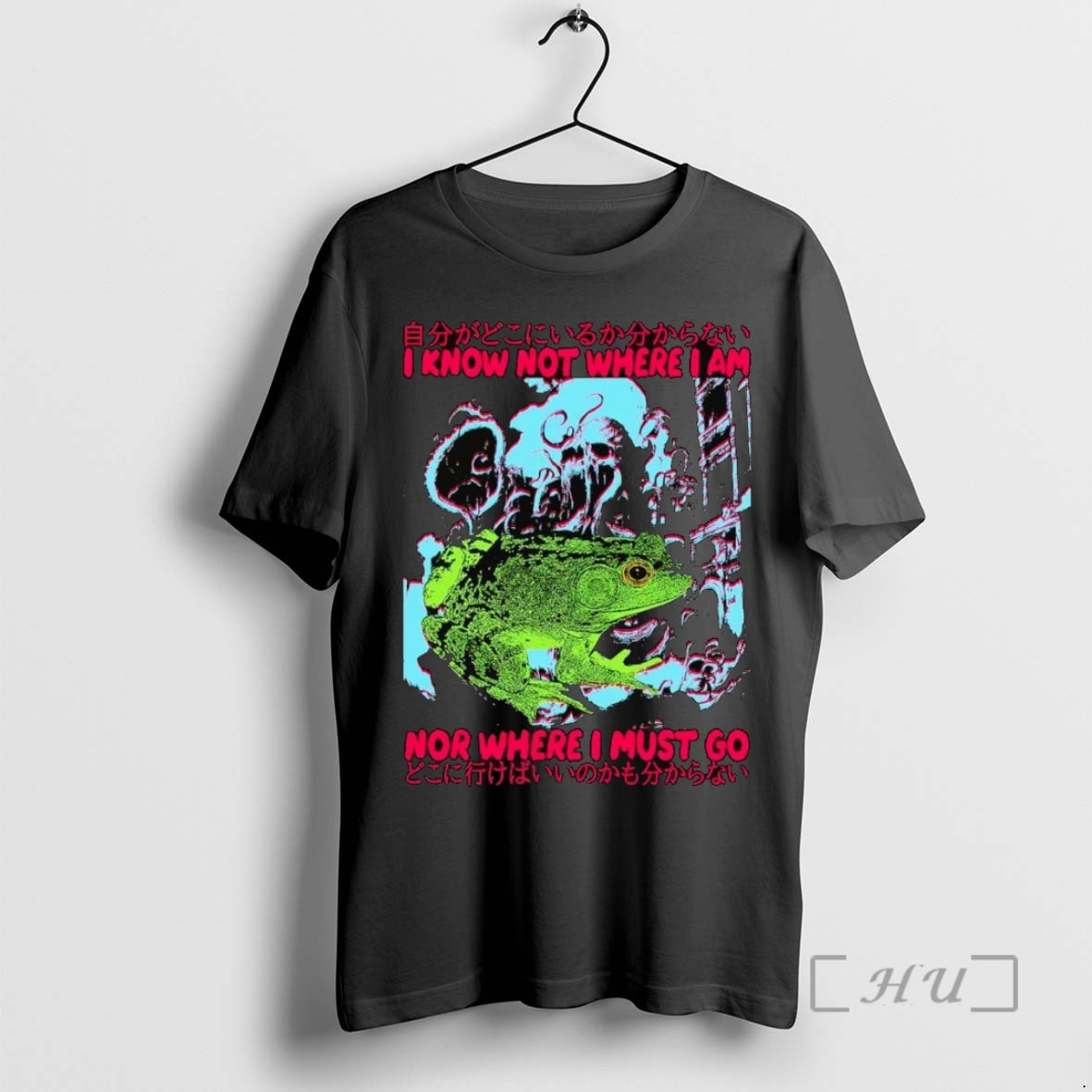 Limited Edition Frog I Know Not Where I Am Nor Where I Must Go Tee Shirt Sweater Hoodie 1