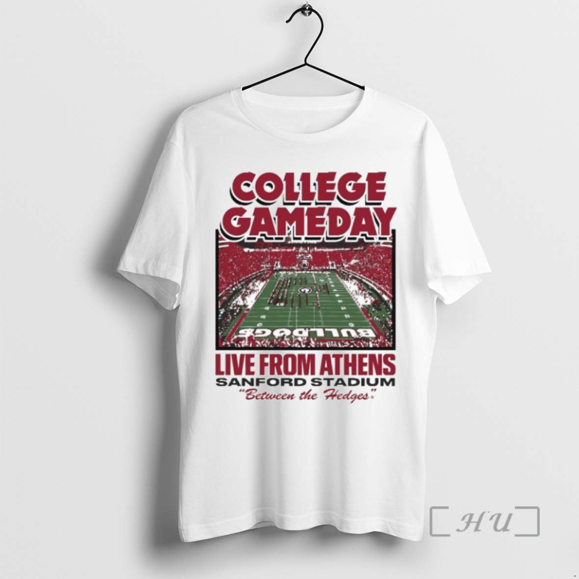Limited Edition Georgia Bulldogs 2025 College Gameday Live From Athens Ga Tee Shirt Sweater Hoodie