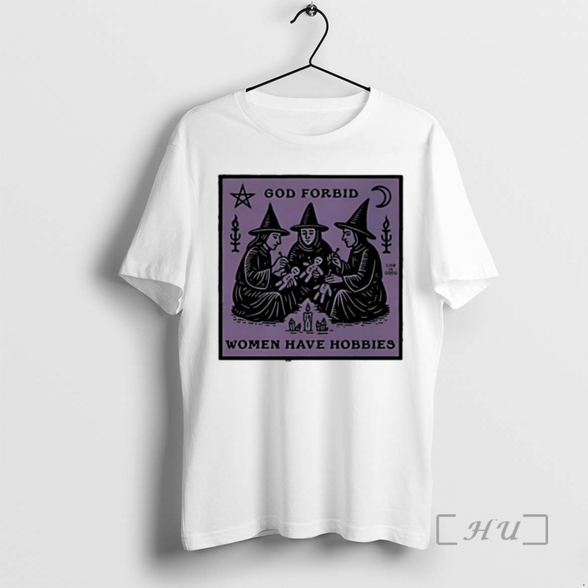 Limited Edition God Forbid Women Have Hobbies Witchy Tee Shirt Sweater Hoodie