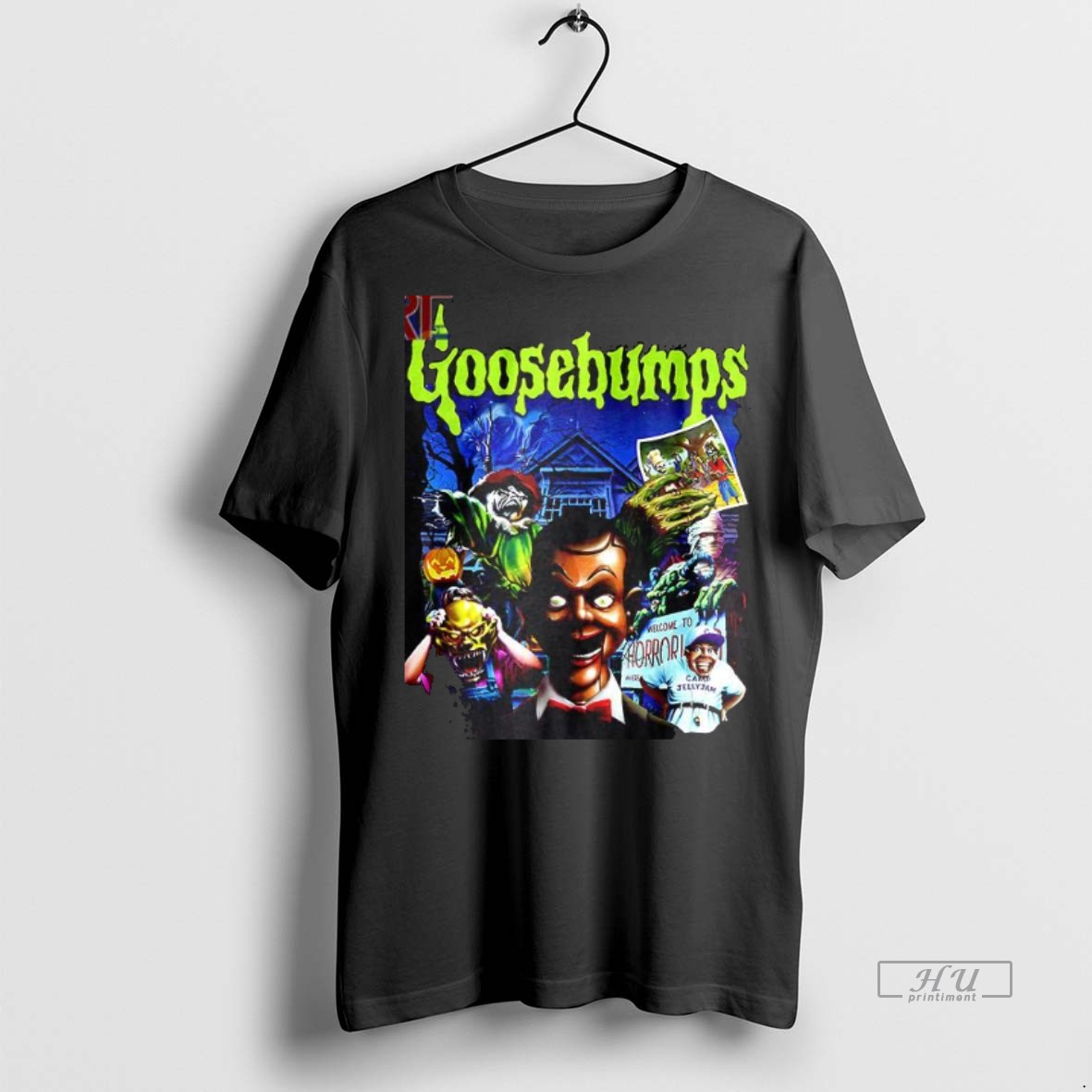 Limited Edition Goosebumps Halloween Retro Tee Shirt Sweater Hoodie
