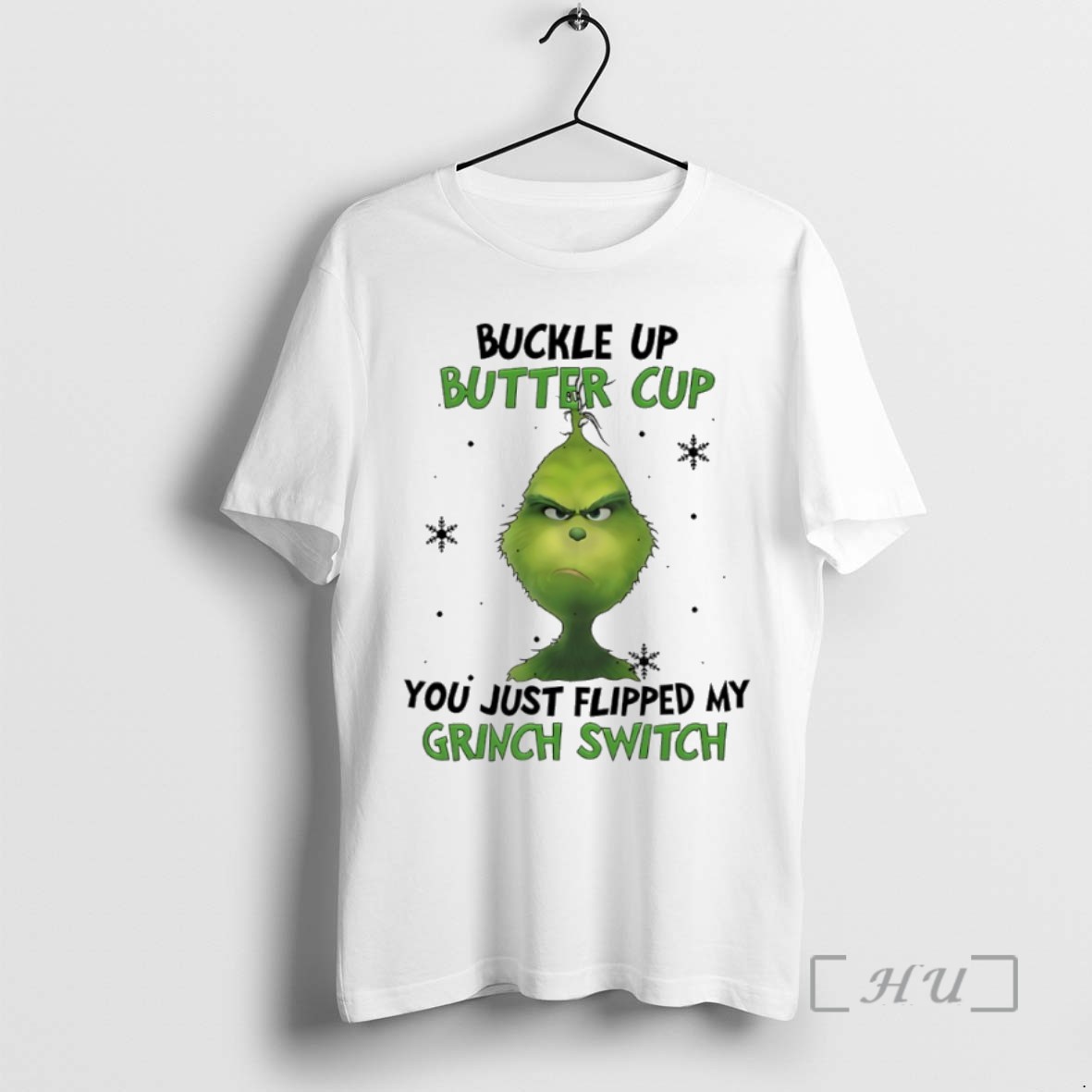 Limited Edition Grinch Christmas Buckle Up Butter Cup You Just Flipped My Grinch Switch Tee Shirt Sweater Hoodie
