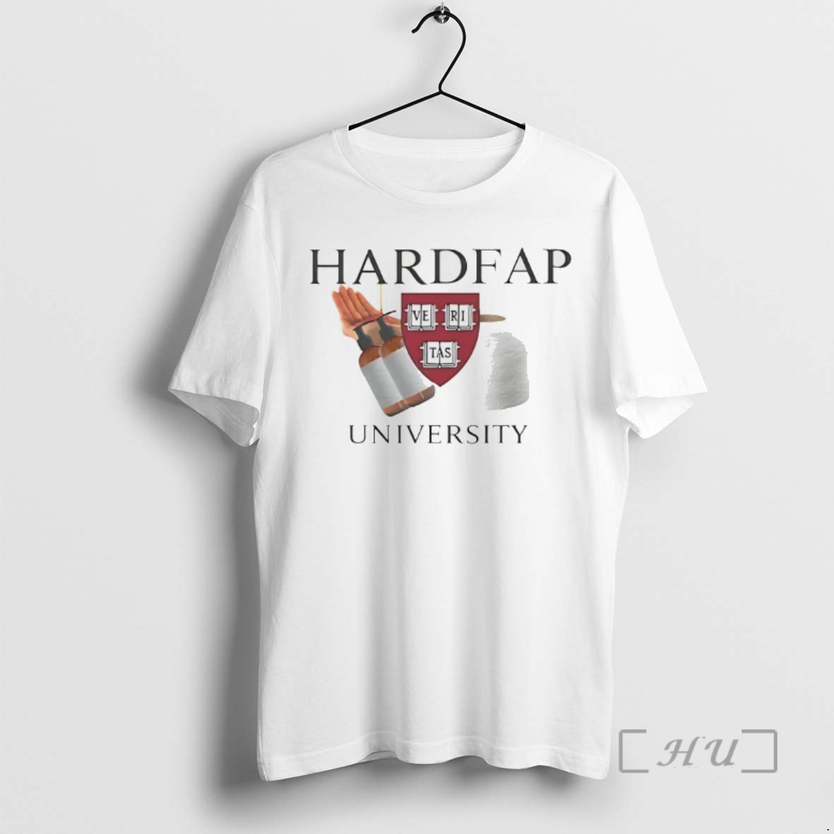 Limited Edition Hardfap University Logo Tee Shirt Sweater Hoodie
