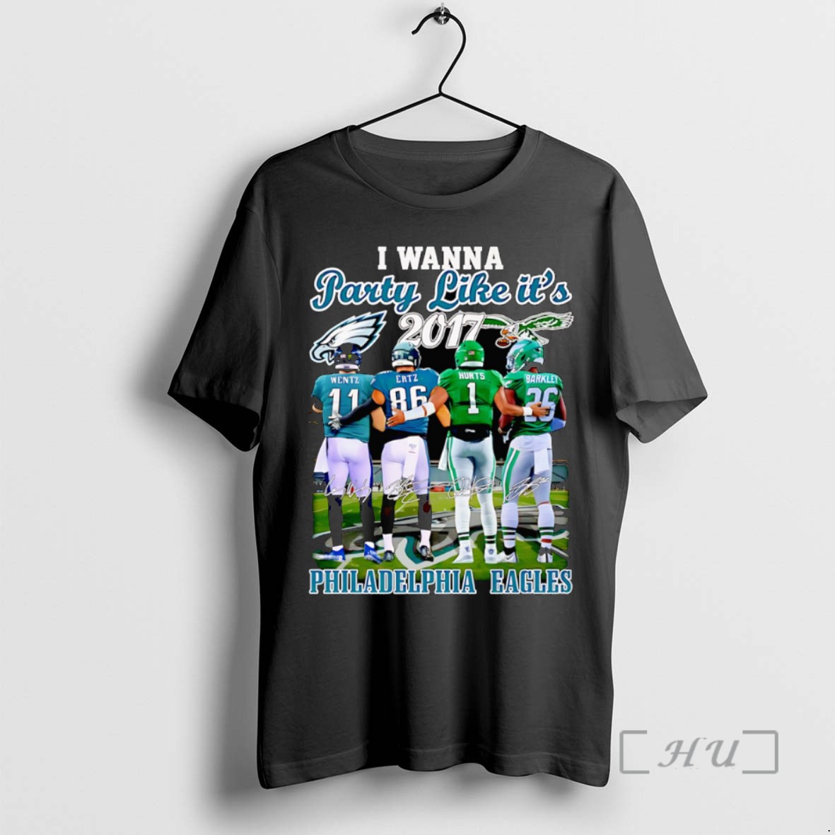Limited Edition I Wanna Party Like Its 2017 Philadelphia Eagles Tee Shirt Sweater Hoodie