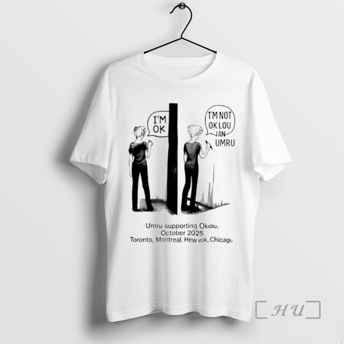 Limited Edition Im Ok Im Not Oklou Ian Umru 2025 Tee Shirt Sweater Hoodie