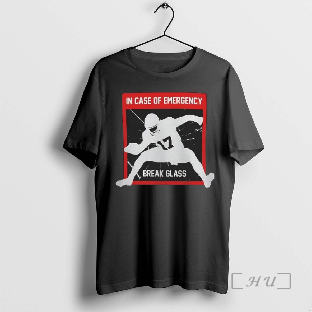 Limited Edition In Case Of Emergency Break Glass Football Tee Shirt Sweater Hoodie