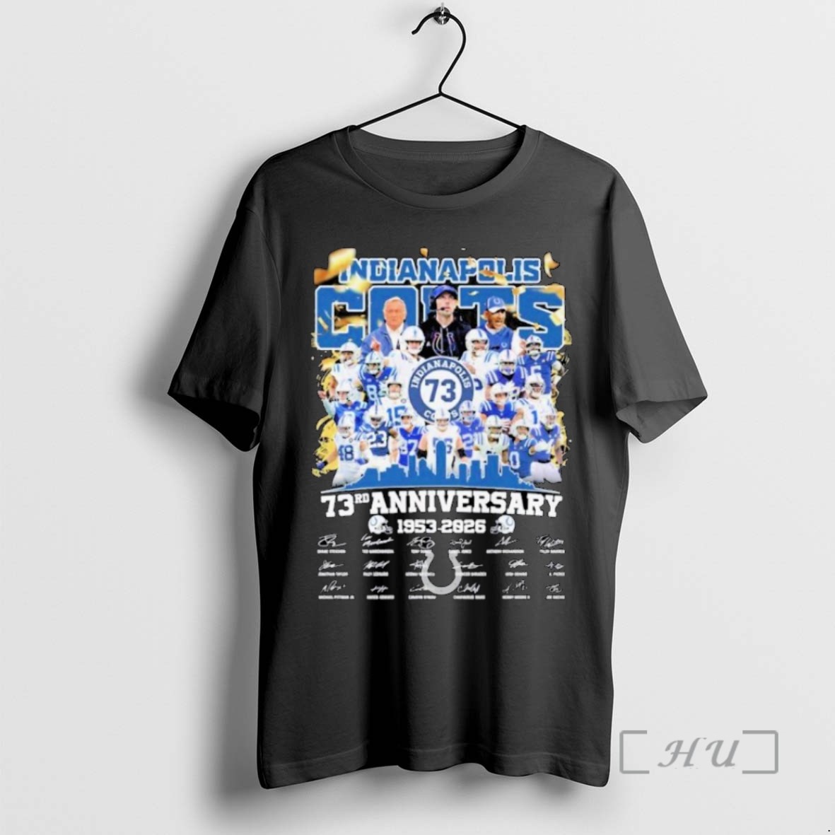 Limited Edition Indianapolis Colts 73rd Anniversary 1953 2026 Team Players Tee Shirt Sweater Hoodie