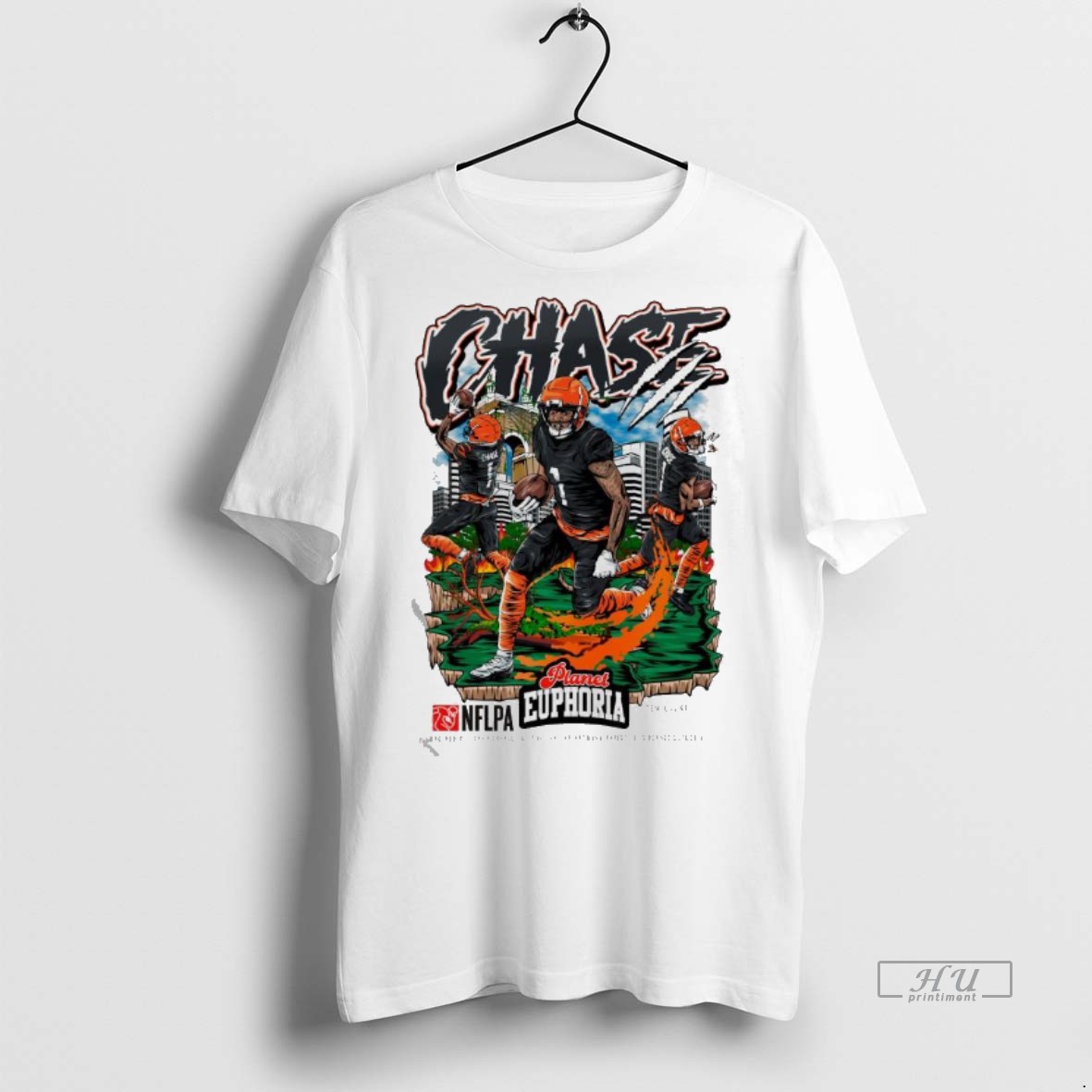 Limited Edition Jamarr Chase Cincinnati Bengals Nflpa 2025 Tee Shirt Sweater Hoodie