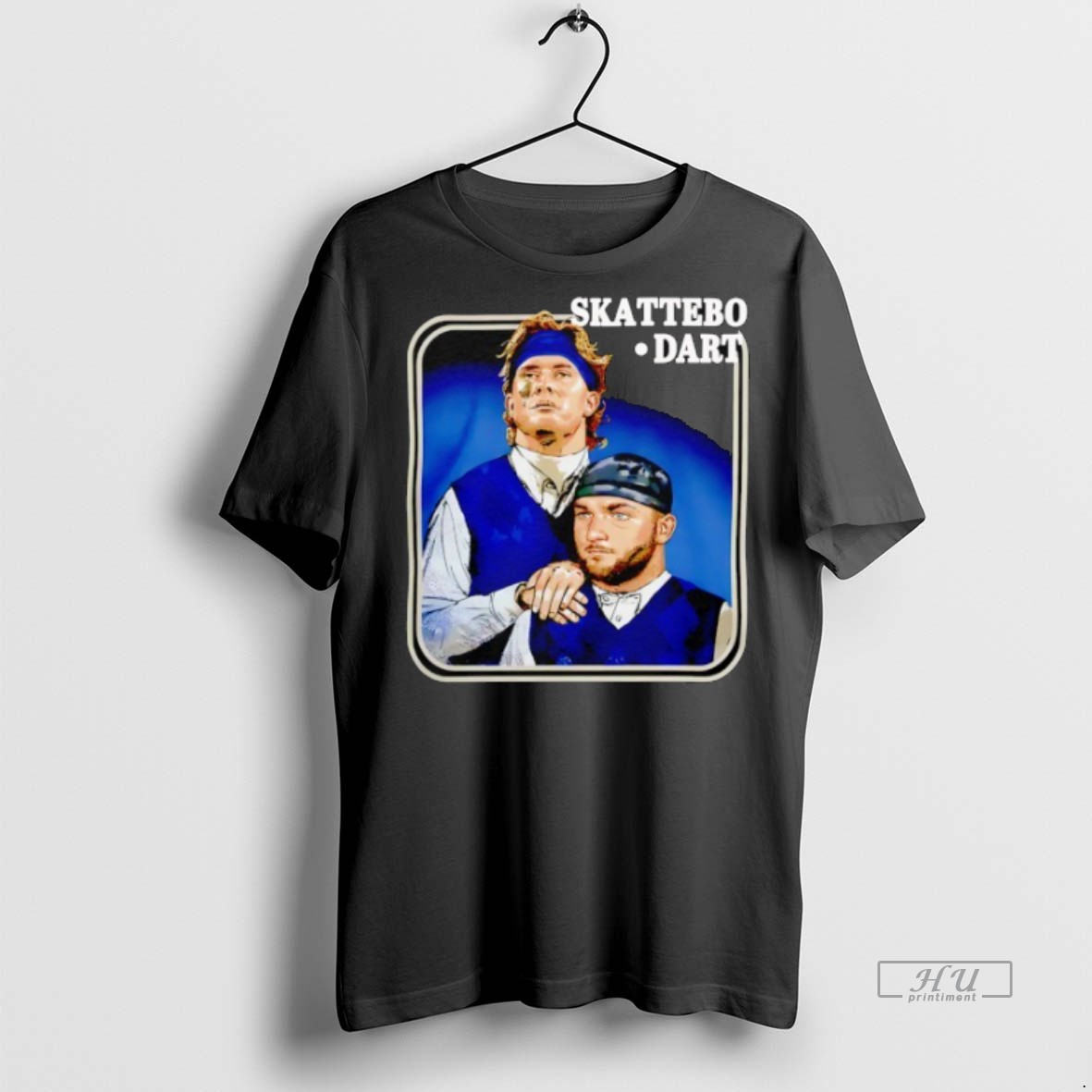 Limited Edition Jaxson Dart And Cam Skattebo Step Brothers New York Giants Football Cartoon Tee Shirt Sweater Hoodie