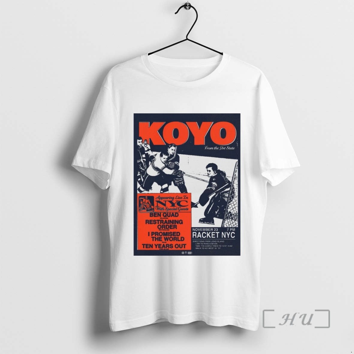 Limited Edition Koyo From The 51st State Tour New York November 23 2025 Racket Nyc Tee Shirt Sweater Hoodie