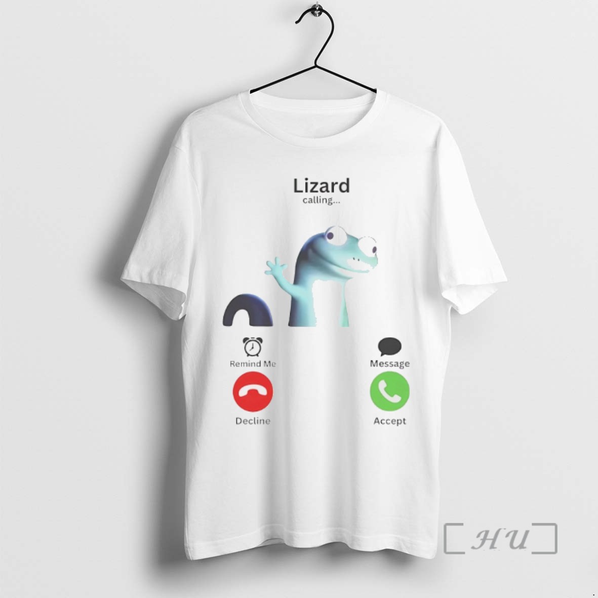 Limited Edition Lizard Remind Me Message Decline Accept Tee Shirt Sweater Hoodie